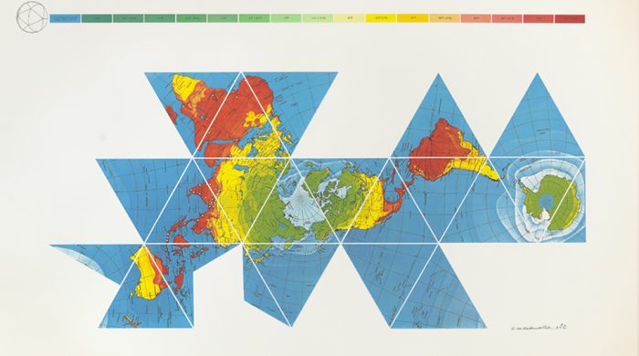 Buckminster Fuller's 1943 World Map: A Revolutionary Design in Cartography