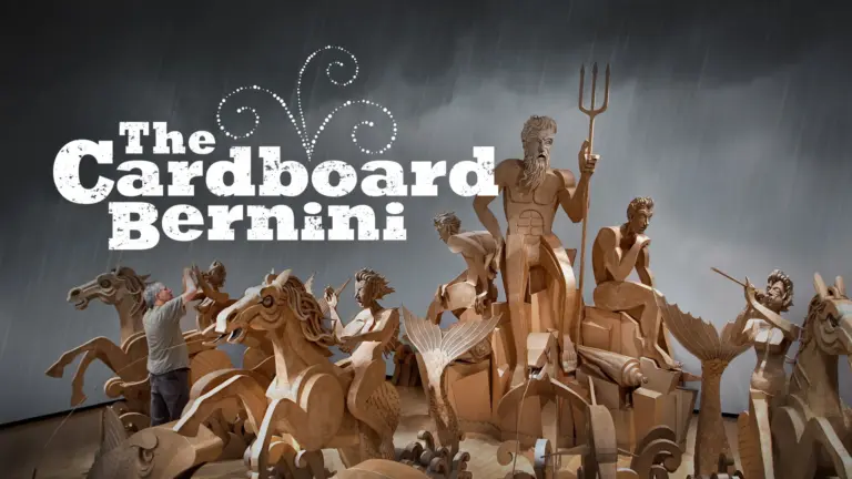 The Cardboard Bernini: An Artist Spends 4 Years Building a Giant Cardboard Fountain Inspired by the Baroque Sculptor Bernini, Only to Let It Dissolve in the Rain