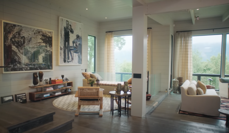 A Look Inside David Bowie & Iman’s Beautiful Mountain Home