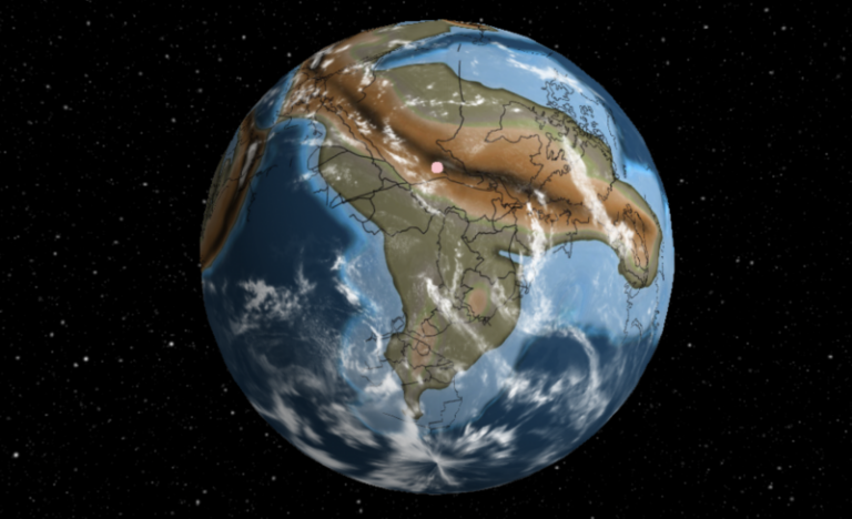 A Web Site That Lets You Find Your Home Address on Pangea