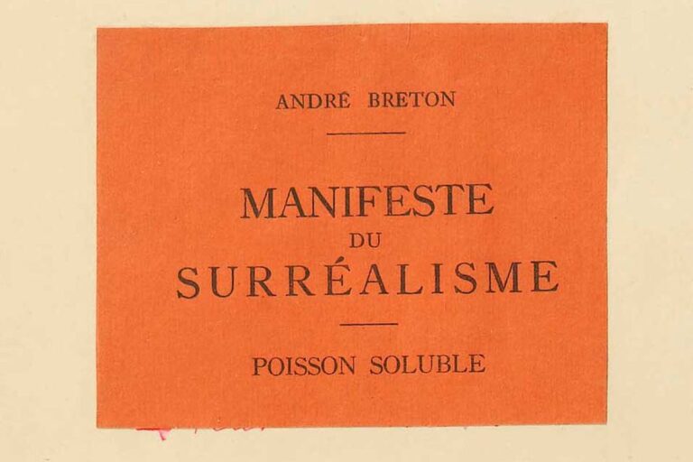André Breton’s Surrealist Manifesto Turns 100 This Year