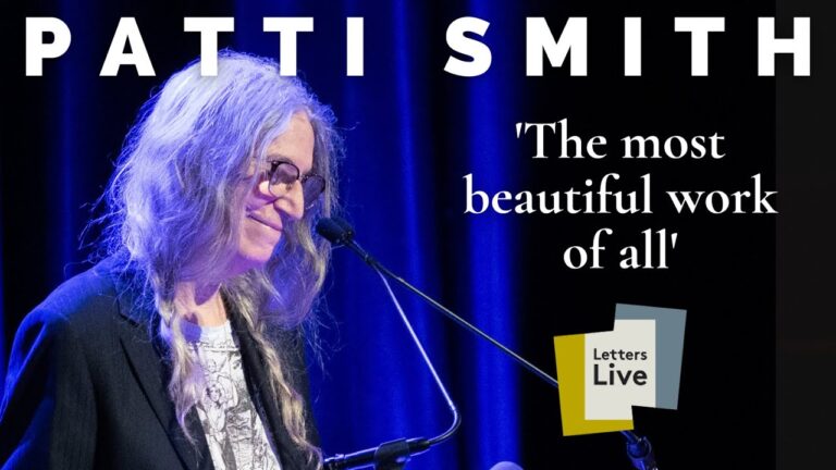 Patti Smith Reads Her Final Letter to Robert Mapplethorpe, Calling Him “the Most Beautiful Work of All”
