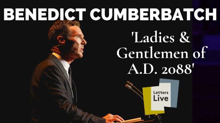 Benedict Cumberbatch Reads Kurt Vonnegut’s Letter of Advice to People Living in the Year 2088