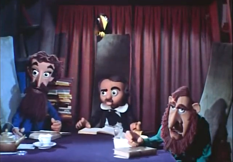 Puppets of Fyodor Dostoevsky, Charles Dickens & Edgar Allan Poe Star in 1957 Frank Capra Educational Film