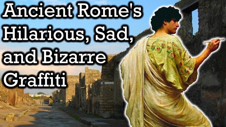 A Tour of Ancient Rome’s Best Graffiti: “We Have Urinated in Our Beds … There Was No Chamber Pot” & More