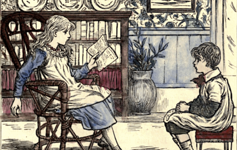 The Very First Coloring Book, The Little Folks’ Painting Book (Circa 1879)