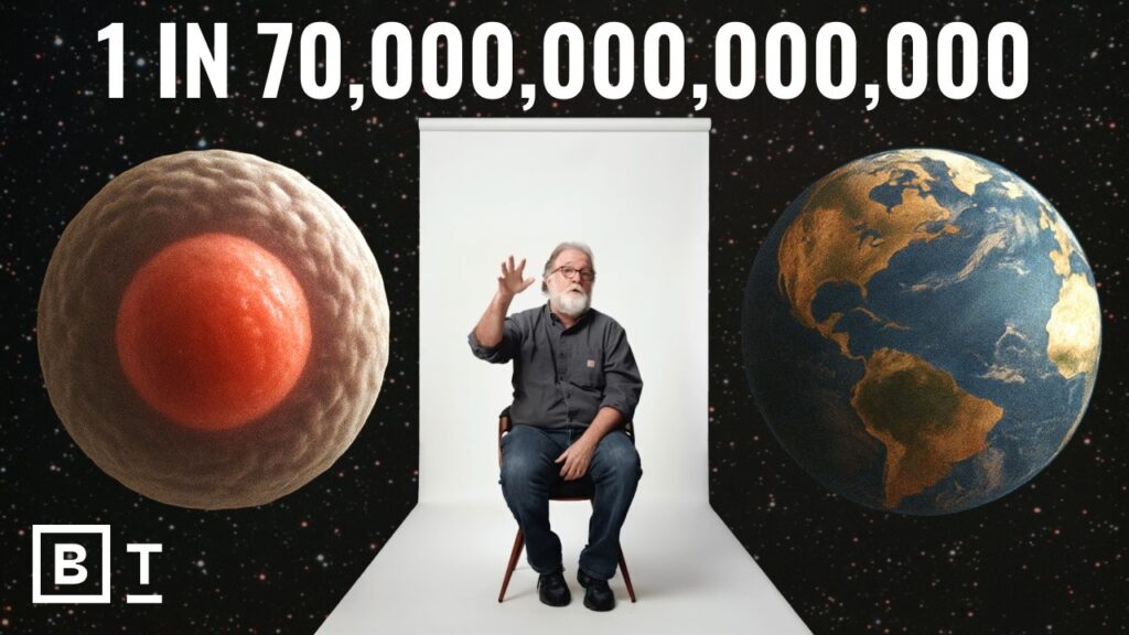 One-in-70-Trillion: An Evolutionary Biologist Explains the Mind-Bending Probability of Our Existence – Open Culture