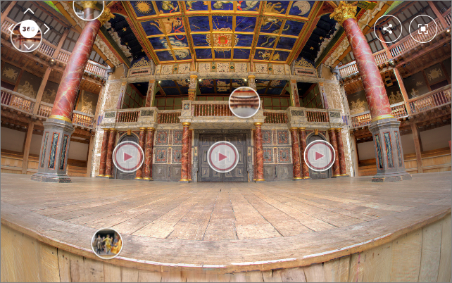 Take a Virtual Tour of Shakespeare's Globe Theatre in London