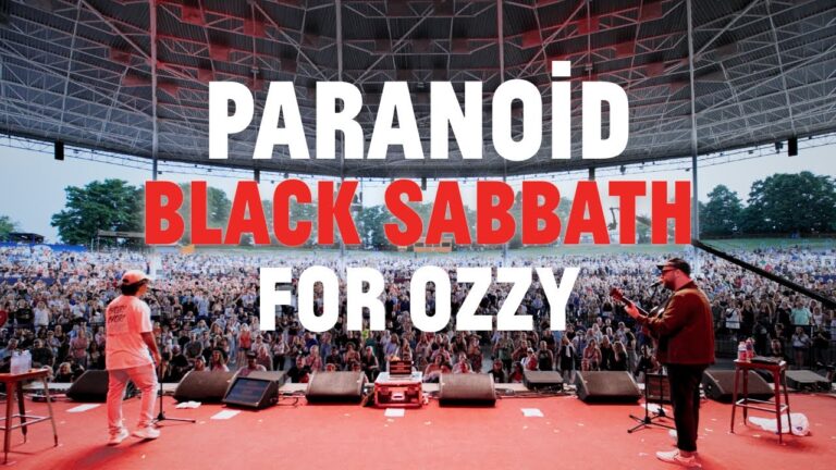 A Massive Choir Sings “Paranoid” to Honor Ozzy Osbourne