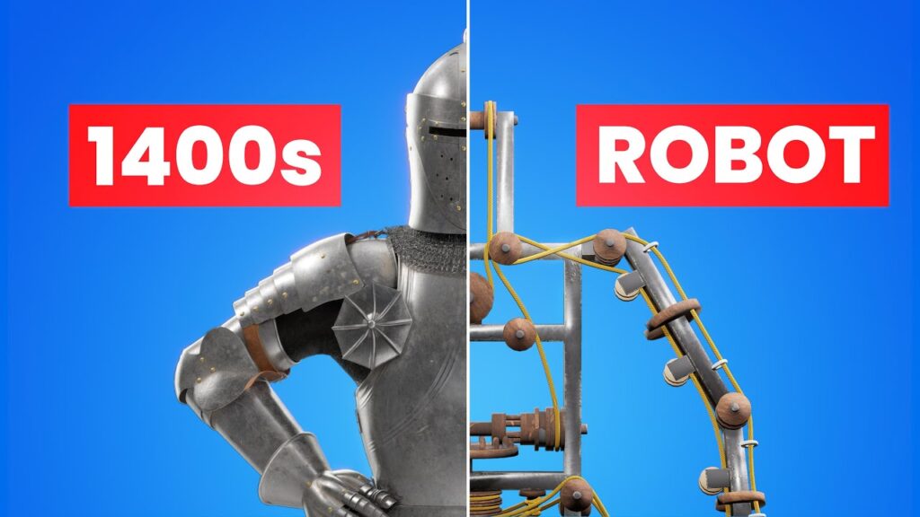 Leonardo da Vinci's Visionary Inventions Rendered in 3D Animation: Helicopters, Robotic Knights, The First Ever Diving Suit & More