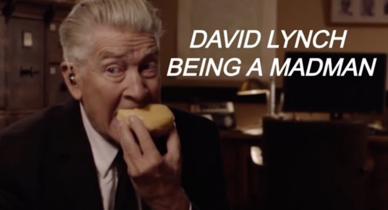 David Lynch Being a Madman for a Relentless 8 Minutes and 30 Seconds
