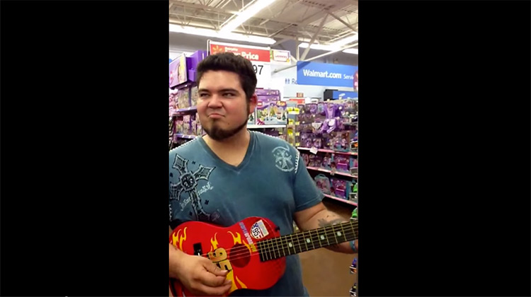 What Happens When a Musician Plays Stevie Ray Vaughan’s “Pride and Joy” on a $25 Kids’ Guitar at Walmart