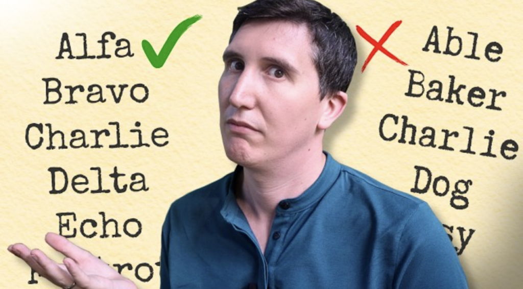 Preview for The Genius Logic of the NATO Phonetic Alphabet: How It Was Created & How It Works