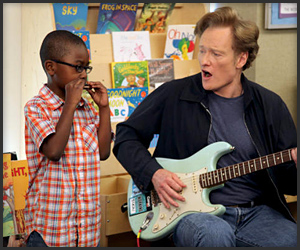 Conan O'Brien Writes Chicago Blues Songs With School Kids