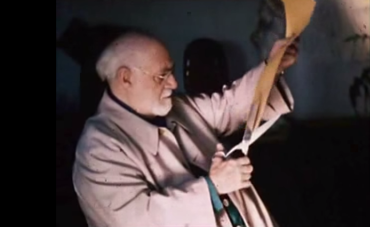 Vintage Film: Watch Henri Matisse Sketch and Make His Famous Cut-Outs (1946)