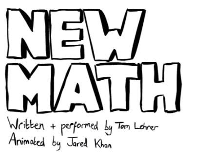 Tom Lehrer's Mathematically and Scientifically Inclined Singing and