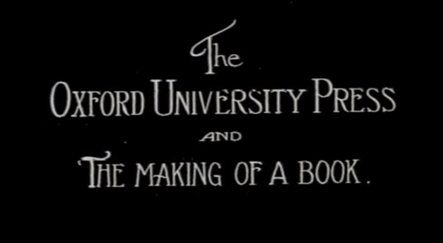 Vintage Film Shows How the Oxford English Dictionary Was Made in 1925