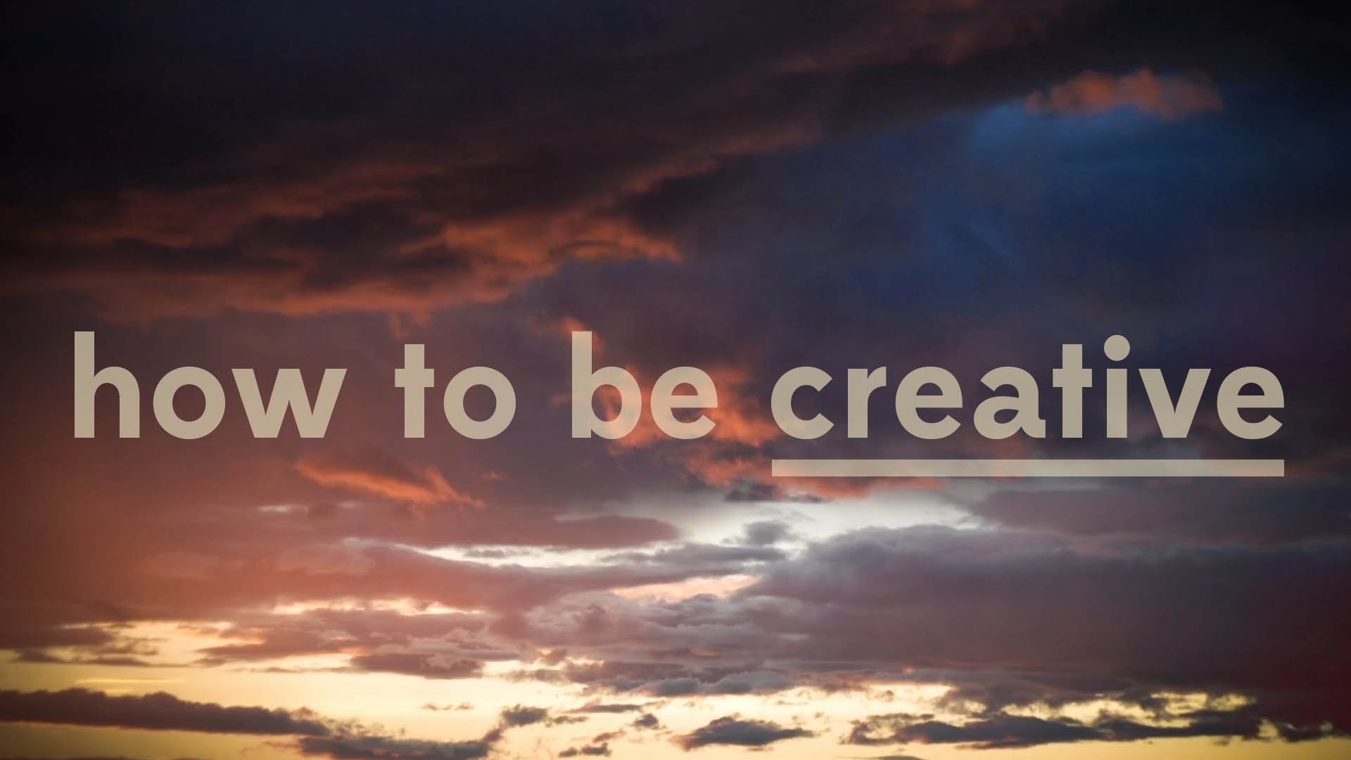 How To Be Creative: PBS’ Off Book Series Explores The Secret Sauce Of ...