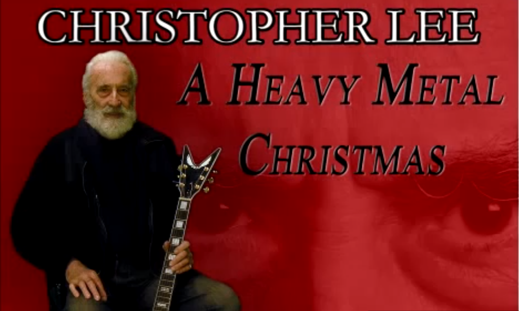 Horror Legend Christopher Lee Presents a Heavy Metal Version of The Little  Drummer Boy | Open Culture