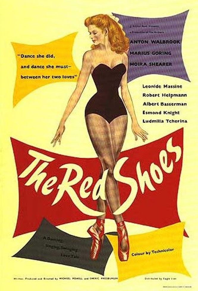 the red shoes movie poster