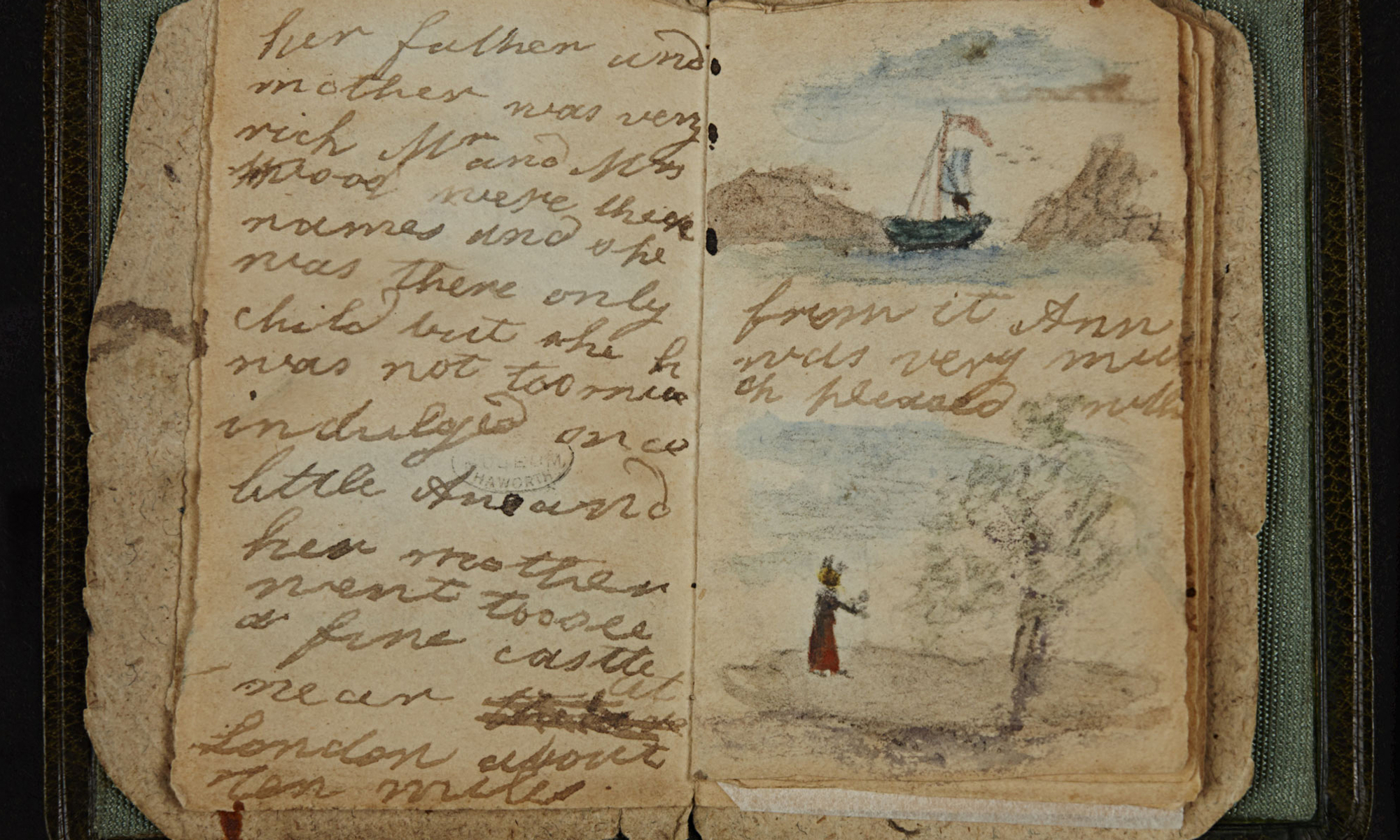 Earliest known writings of Charlotte Brontë