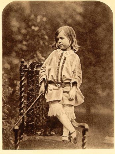 ALICE LIDDELL (1852-1934) Child model for Lewis Carroll Stock