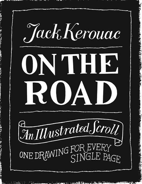 illustrated on the road scroll