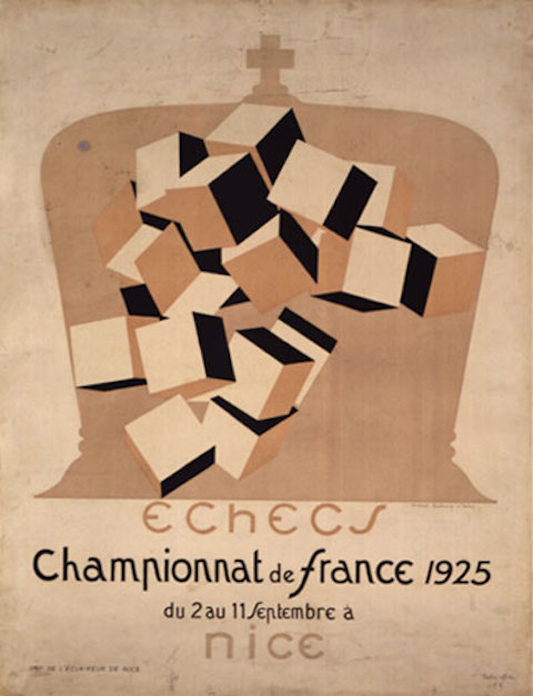 Marcel Duchamp, Chess Enthusiast, Created an Art Deco Chess Set That's