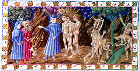 Diabos, ilustração de &39;The Divine Comedy&39; (Inferno) por Dante  Alighieri (1265-1321) Paris, publicado em 1885