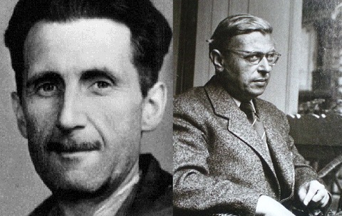 George Orwell Reviews A Book By That Quot Bag Of Wind Quot Jean Paul Sartre 1948 Open Culture