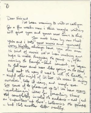 John Lennon Writes Eric Clapton an 8-Page Letter Asking Him to Join the ...