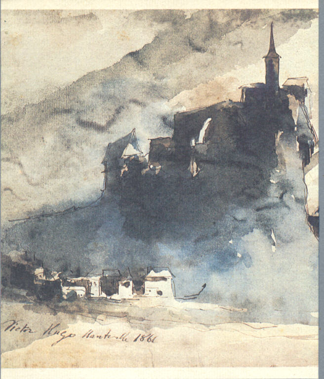 Victor Hugo's Drawings Made with Coal, Dust & Coffee (18481851) Open