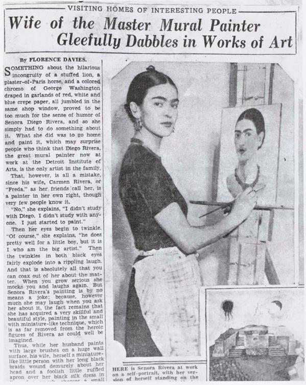 Frida Kahlo and her Works of Art