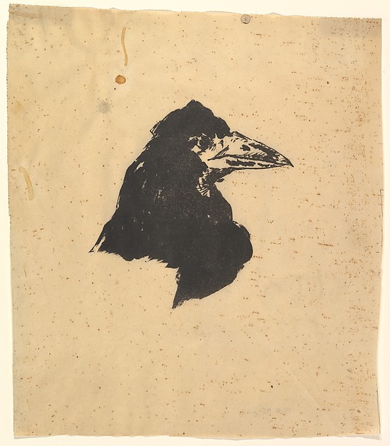 Édouard Manet Illustrates Edgar Allan Poe’s The Raven, in a French Edition Translated by Stephane Mallarmé (1875)