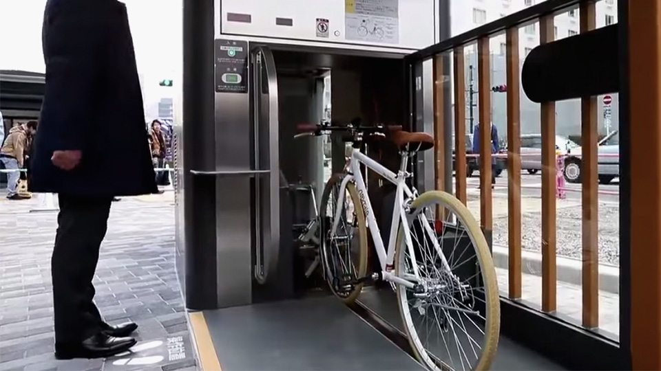 discover japan's earthquake proof underground bike storage