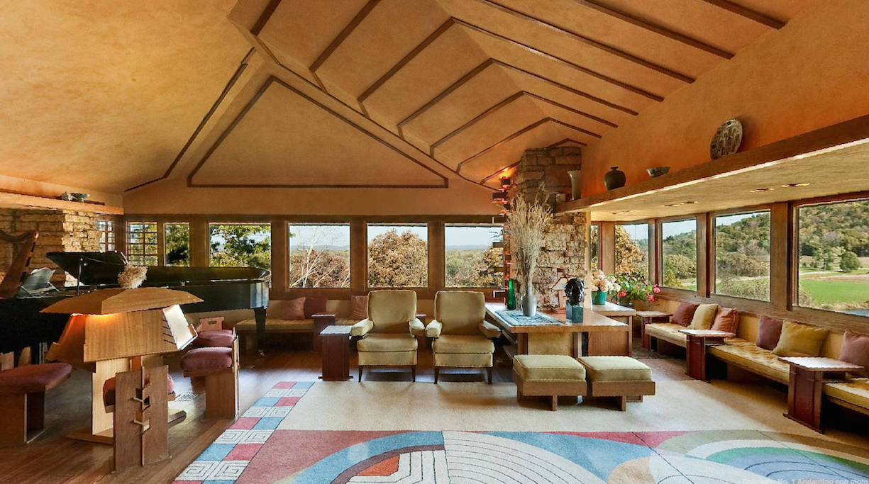 Take a 360° Virtual Tour of Taliesin, Frank Lloyd Wright&#39;s Personal Home &amp; Studio | Open Culture