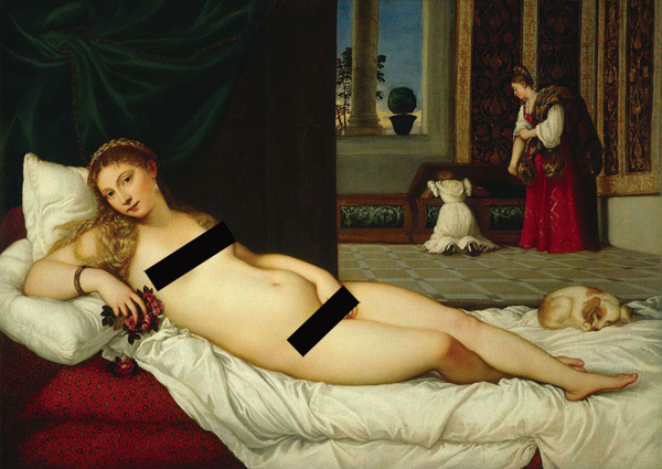 Censored Titian