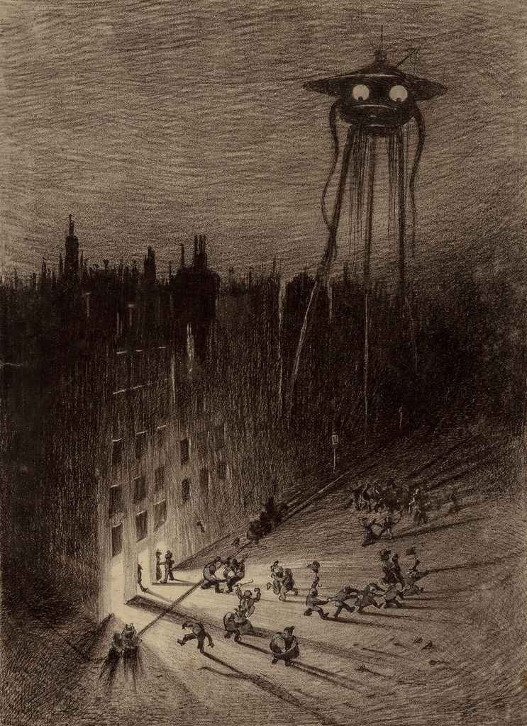 Horrifying 1906 Illustrations of H.G. Wells’ War of the Worlds ...