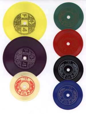 Postage Stamps from Bhutan That Double as Playable Vinyl Records | Open ...