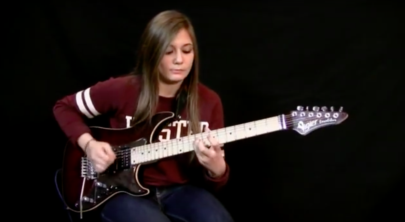 15-Year-Old French Guitar Prodigy Flawlessly Rips Through Solos by