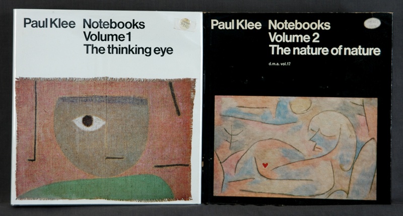 Paul Klee Notebooks 1,2　２冊　パウル・クレー