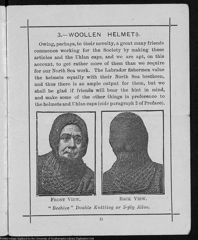 Woollen Helmets