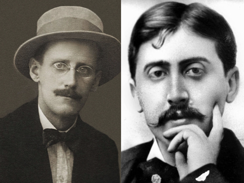 When James Joyce & Marcel Proust Met in 1922, and Totally Bored Each Other  | Open Culture