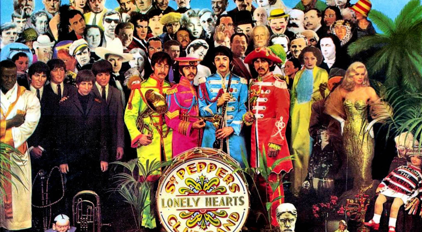 How The Beatles' Sgt. Pepper's Lonely Hearts Club Band Changed Album Cover  Design Forever | Open Culture